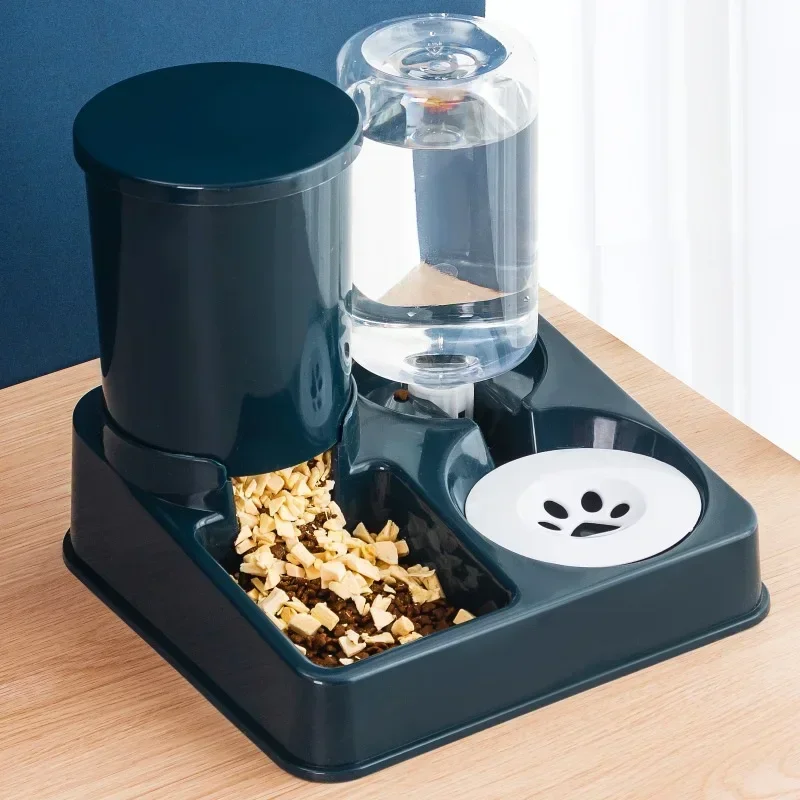 Automatic Cat Feeder Water Dispenser Set 1005007207657912
