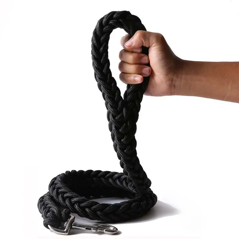 4.5ft Heavy Duty Large Dog Leash Durable Nylon Braided Lead for Small Medium Big Dogs Walking 1005007207704521