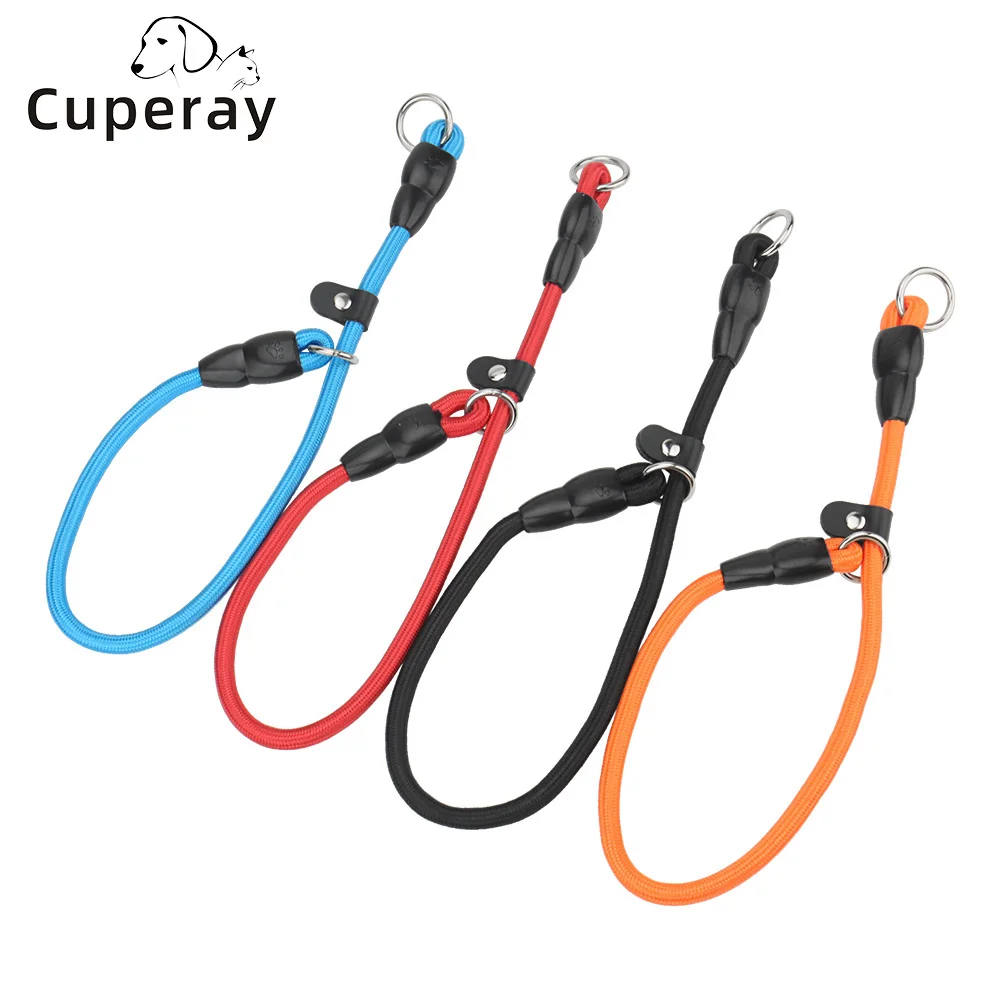 Dog Slip Collar, No Pull Choker Collar for Dogs, Slip Collars with Slidable Stopper 1005007210332060
