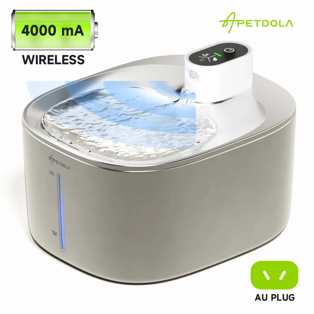 Cat Water Fountain 4L Pet Wireless Water Dispenser Auto Sensor Drinking Fountain For Cats Dog 1005007211512817