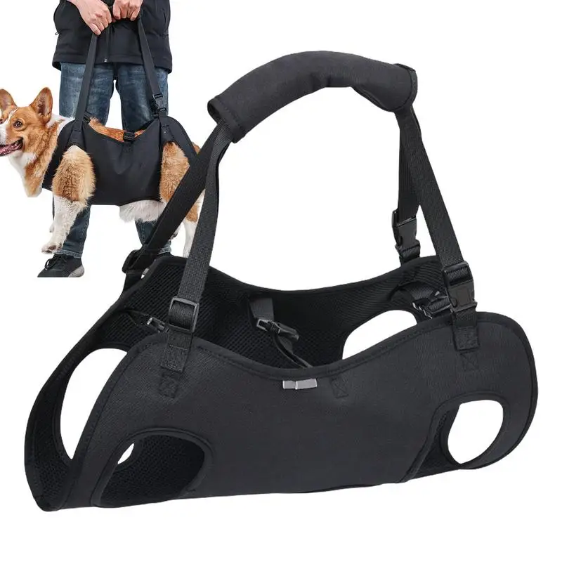 Dog Lift Harness For Stairs Dog Recovery Sling Thicken Handle Dog Assist Belt Pet Rehabilitation 1005007216550419