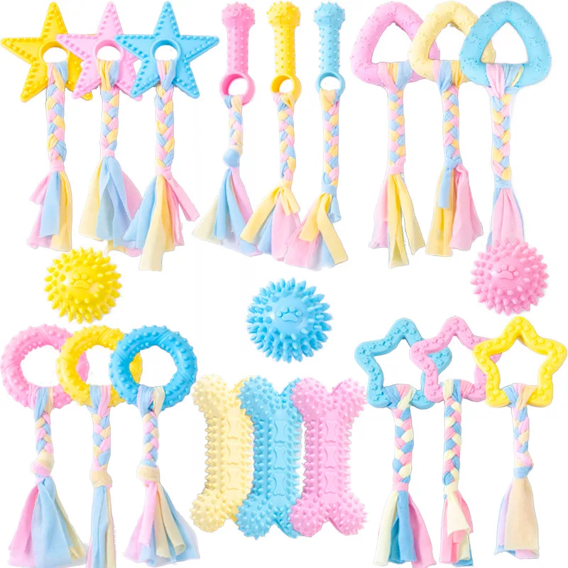 Pet Dog Chew Toys Rubber Bone Toy Aggressive Chewers Dog Toothbrush Doggy Puppy Dental Care For Dog 1005007217806744