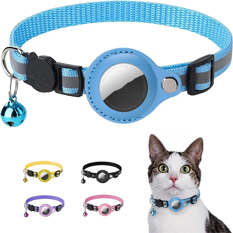 Cat Collar Breakaway With Airtag Holder 1005007225270560