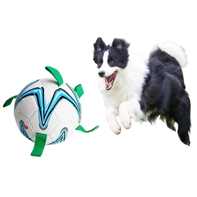 Dog Football Toy Pet Interactive Football Dog Outdoor Train Running Supplies For Medium Large Dog 1005007226008180