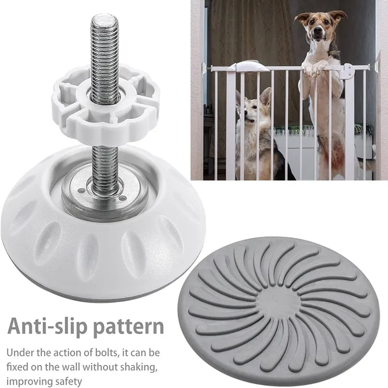 1 Set Baby Gate Wall Protector, Wall Cups for Child Pressure Mounted Stair Safety Gate 1005007247875008