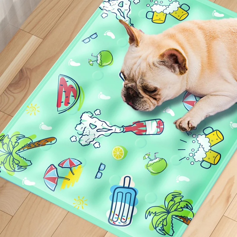 Cooling Mat Summer Pet Cat Dog Cold Bed For Small Big Dogs Pet Accessories Cat Durable Blanket Sofa 1005007254716243