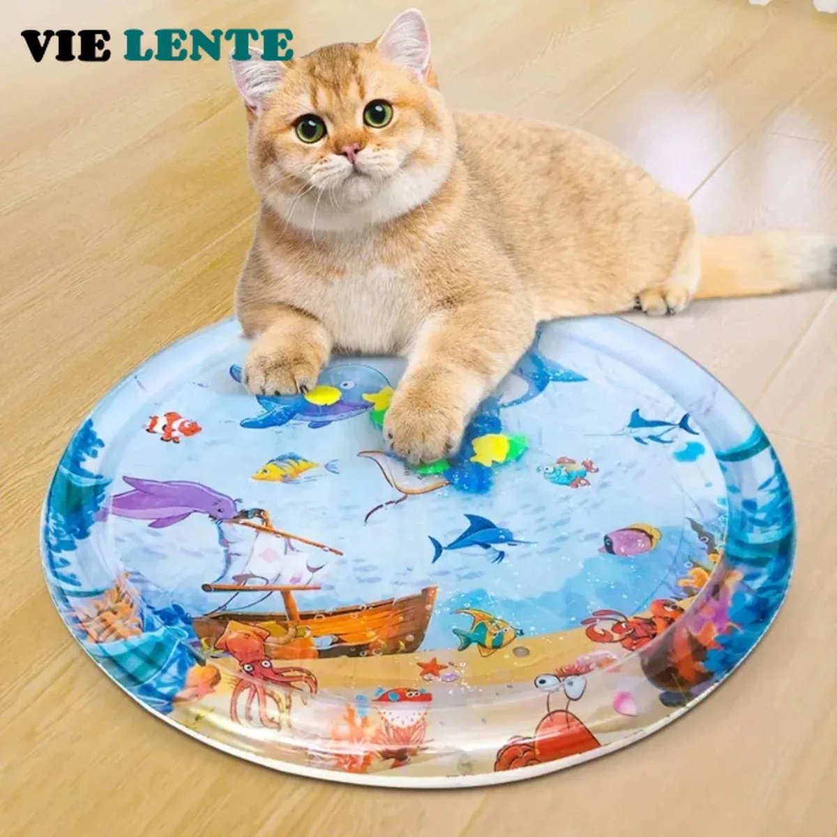 Water Sensory Play Mat Thickened Inflatable Pet Water Bed Cushion Puppy Cats Pet Kennel Top Quality 1005007267755562