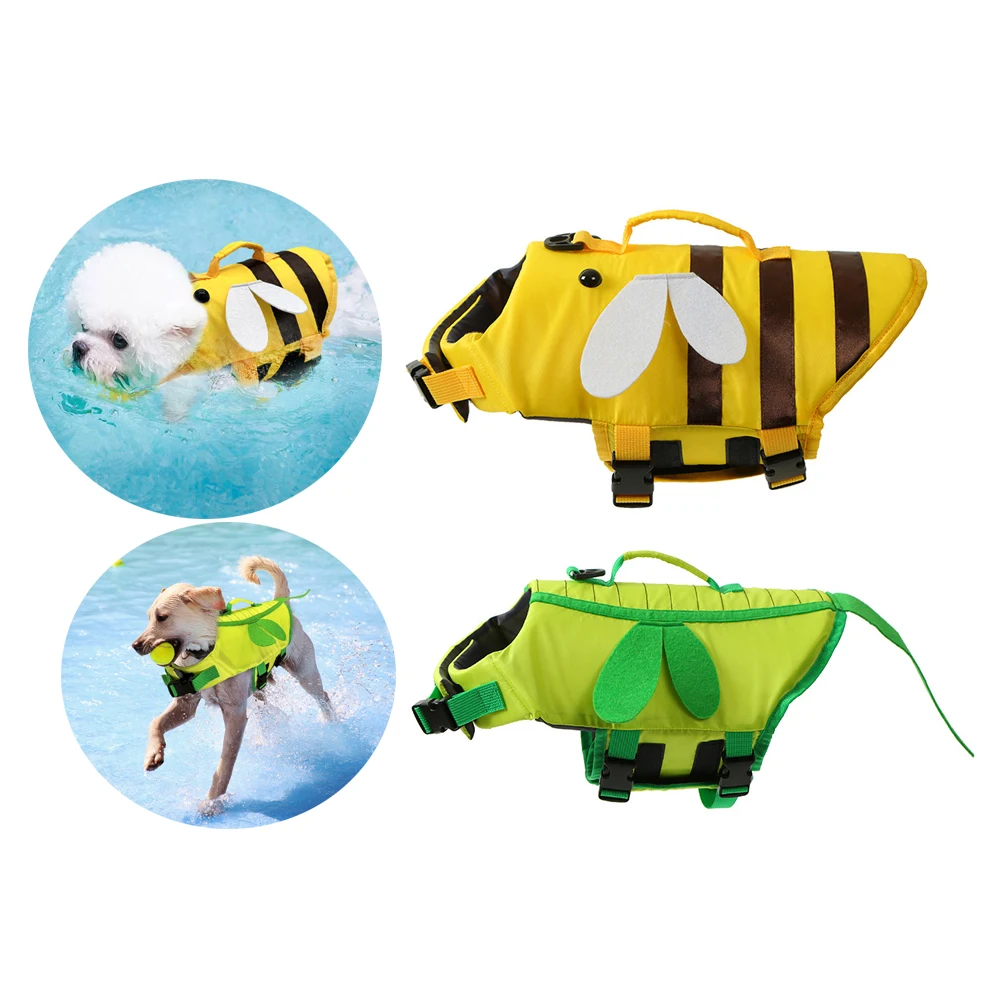 Dog Life Jacket for Swimming Boating Pet Safety Floatation Vest Life Preserver with Rescue Handle 1005007269392893