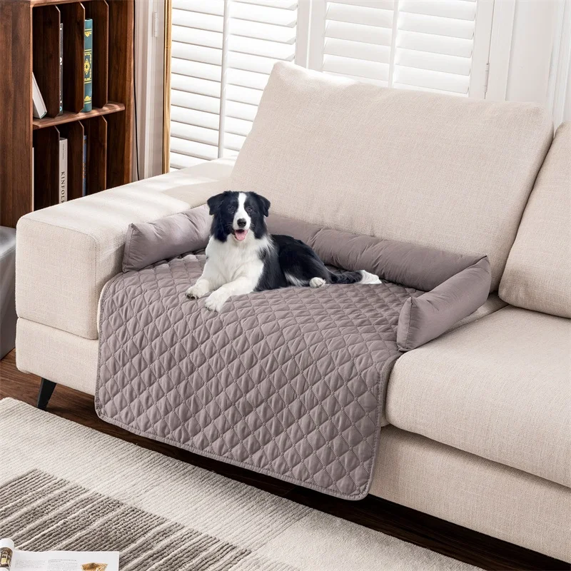 Waterproof Pets Sofa Mat Anti-slip Plaid Dog Cat Kennel Couch Slipcover for Living Room Washable 1005007273033548