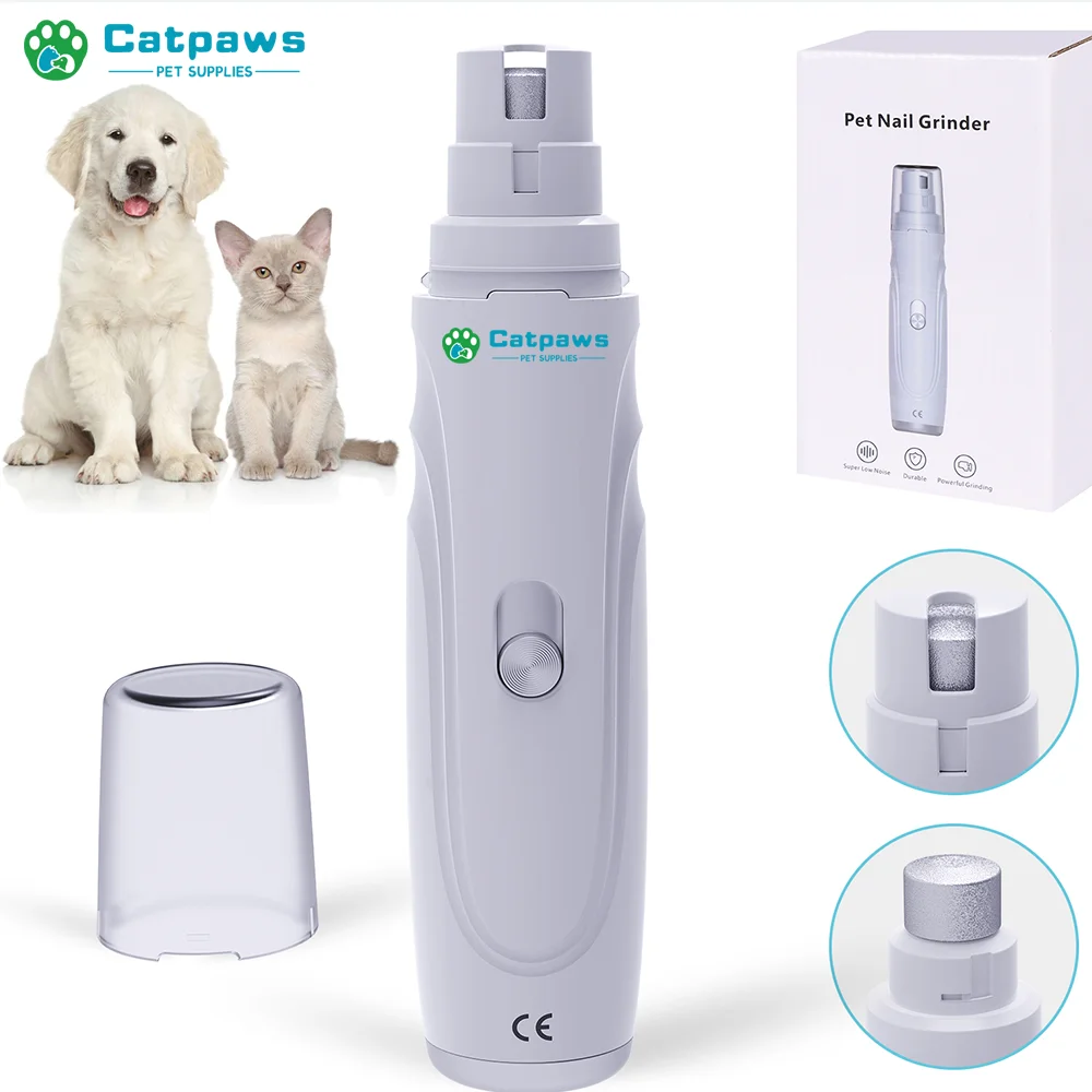 Dog Nail Grinder USB Rechargeable Electric Pet Claw Grinder & Trimmer Painless Lime For Dog Pets 1005007274863815