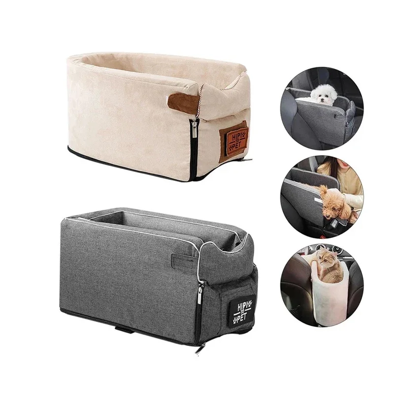 Puppy Dog Car Seat Travel Central Control Portable Pet Carrier for Small Dogs Chihuahua Teddy Cats 1005007282422814