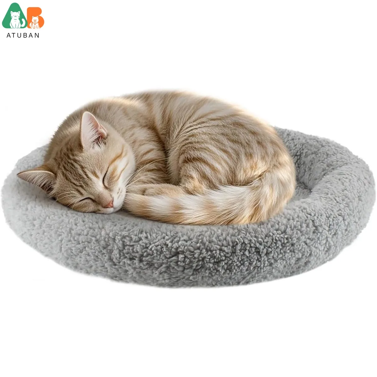 ATUBAN Cat Bed for Indoor Cats 1005007295799757