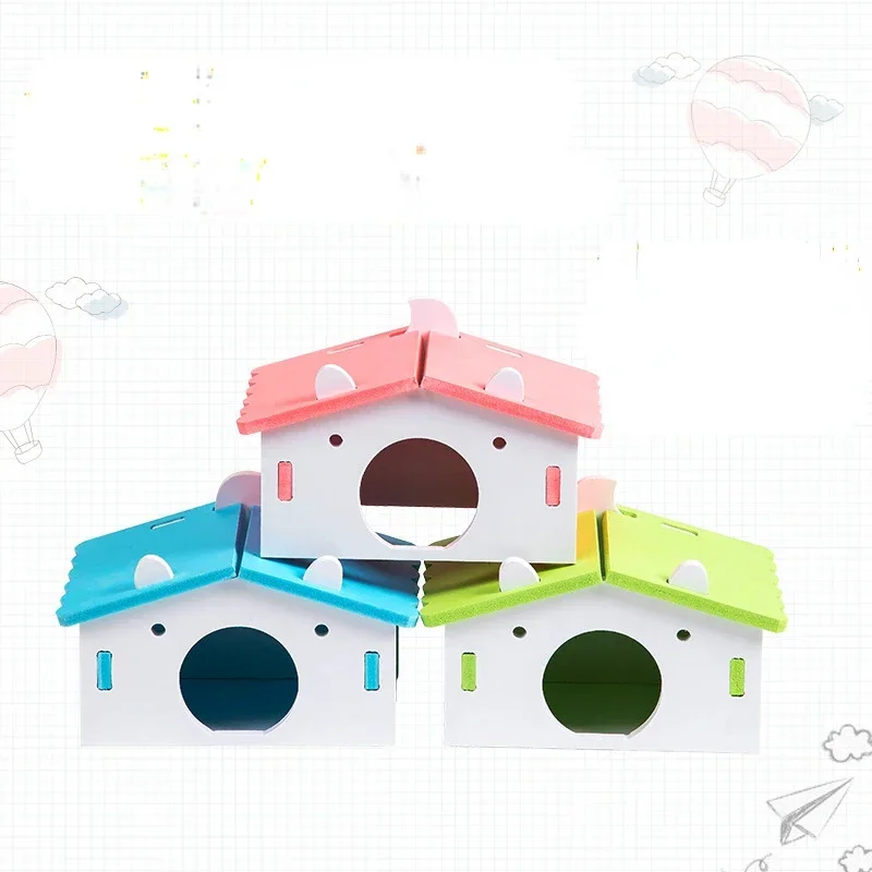 Cage for Hamster Guinea Pig Rat Hamster House Toy Plastic Hamster Cage Hideout Small Animal House 1005007315510070
