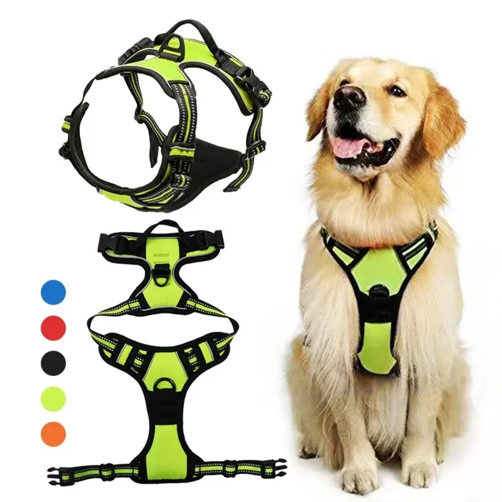 Pet Dog Harness Reflective Adjustable Breathable Vest Chest Strap for Small Medium Large Dogs Cat 1005007320971885