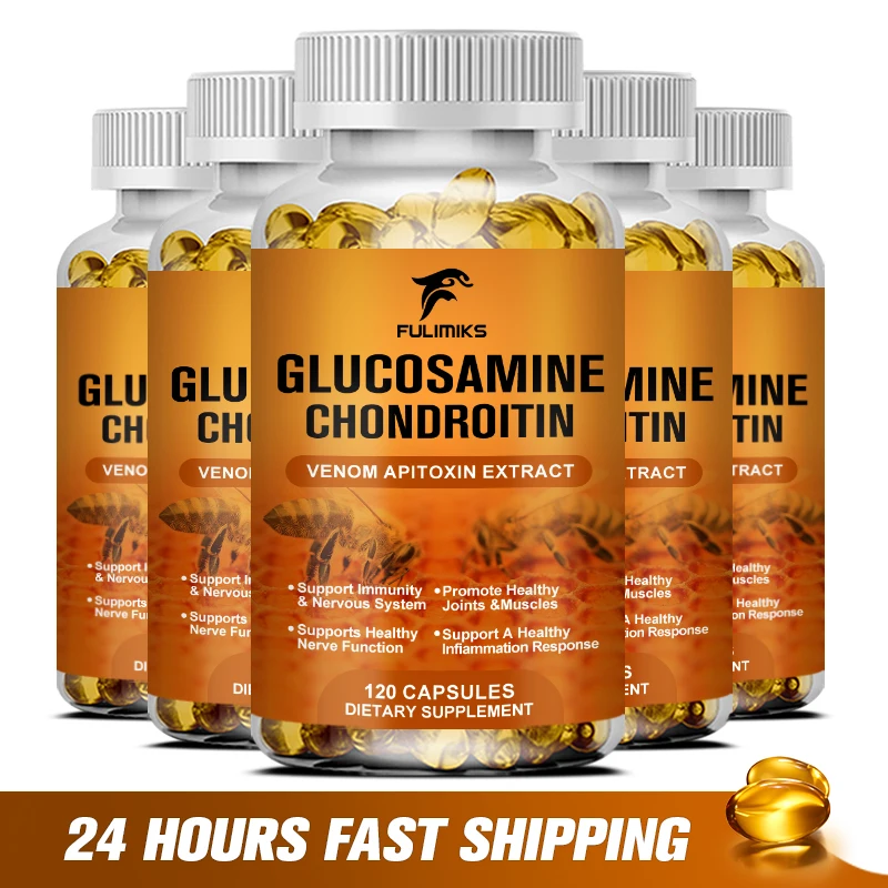 Glucosamine 1500 mg Chondroitin 1200 mg Extra Strength Capsules Joint Support Antioxidant Immune 1005007331122184