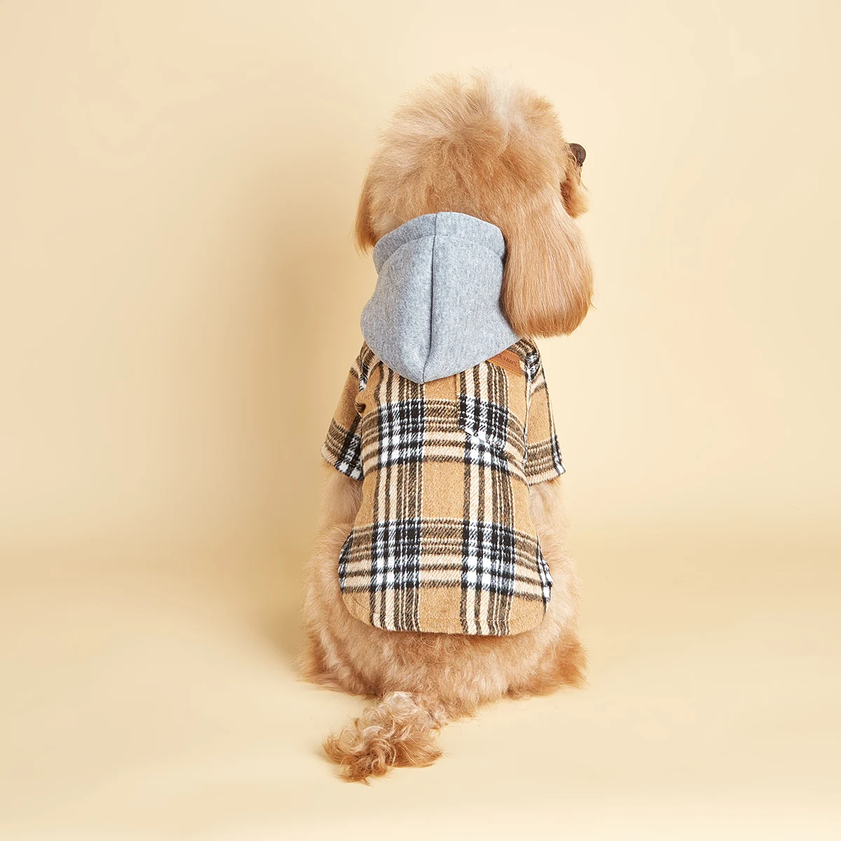 Dog Clothes Hoodie for Small Dogs Costume Puppy Sweatshirts Classical Plaid Pet Doggie Clothes with 1005007341722923