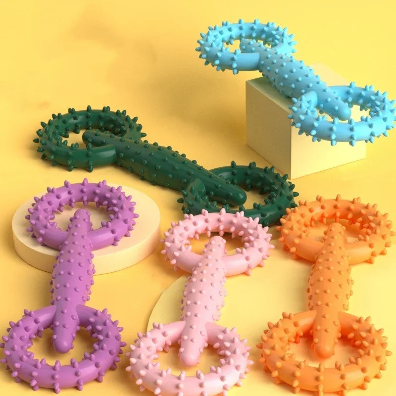 Dog Pull Ring Puppy Chewing Toy Indestructible Pet Pull Ring Toys Interactive Puppy Chew Toy For 1005007354783771