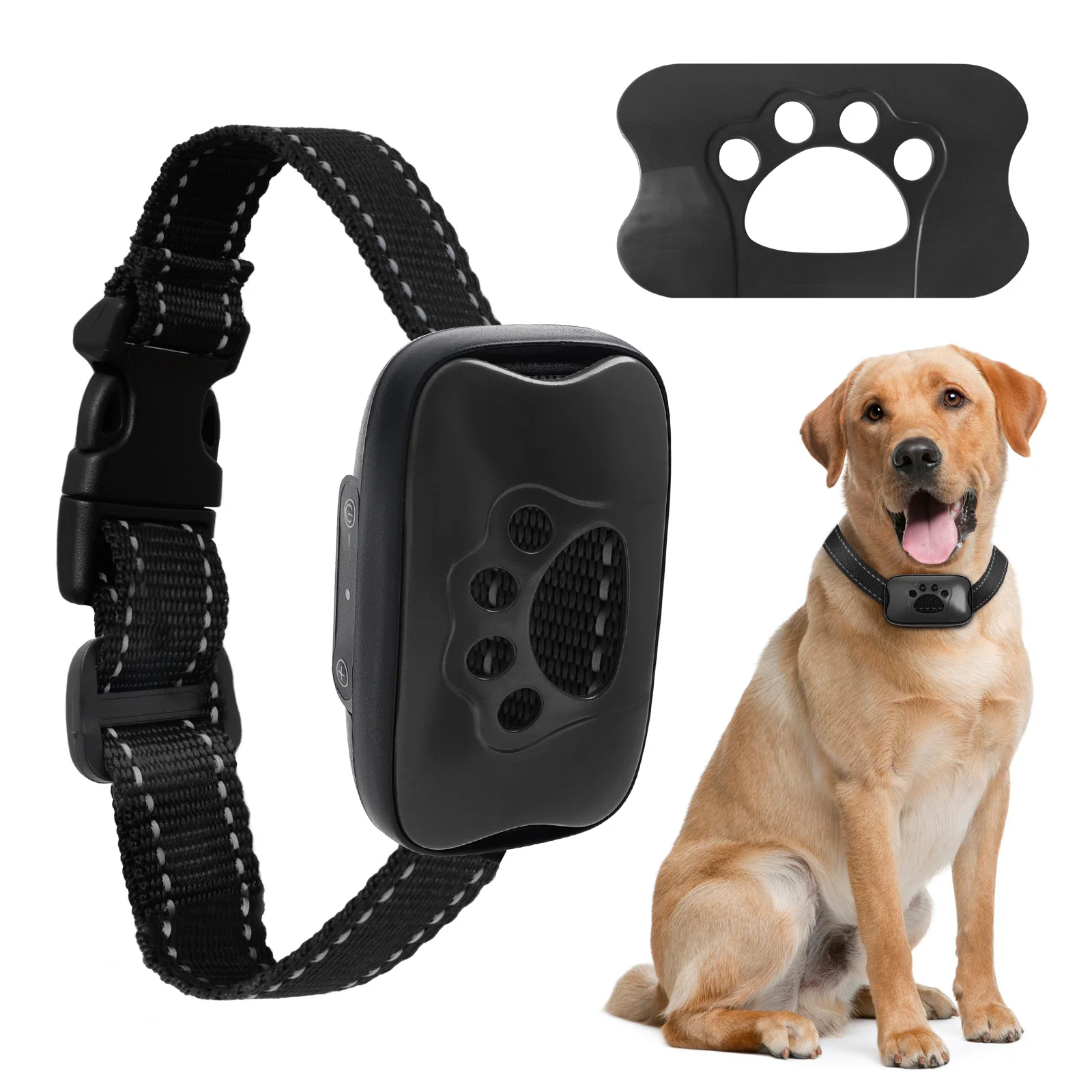 Electric Dog Training Collar Waterproof Dog Bark Collar USB Rechargeable Anti Barking Device Pet 1005007358736868