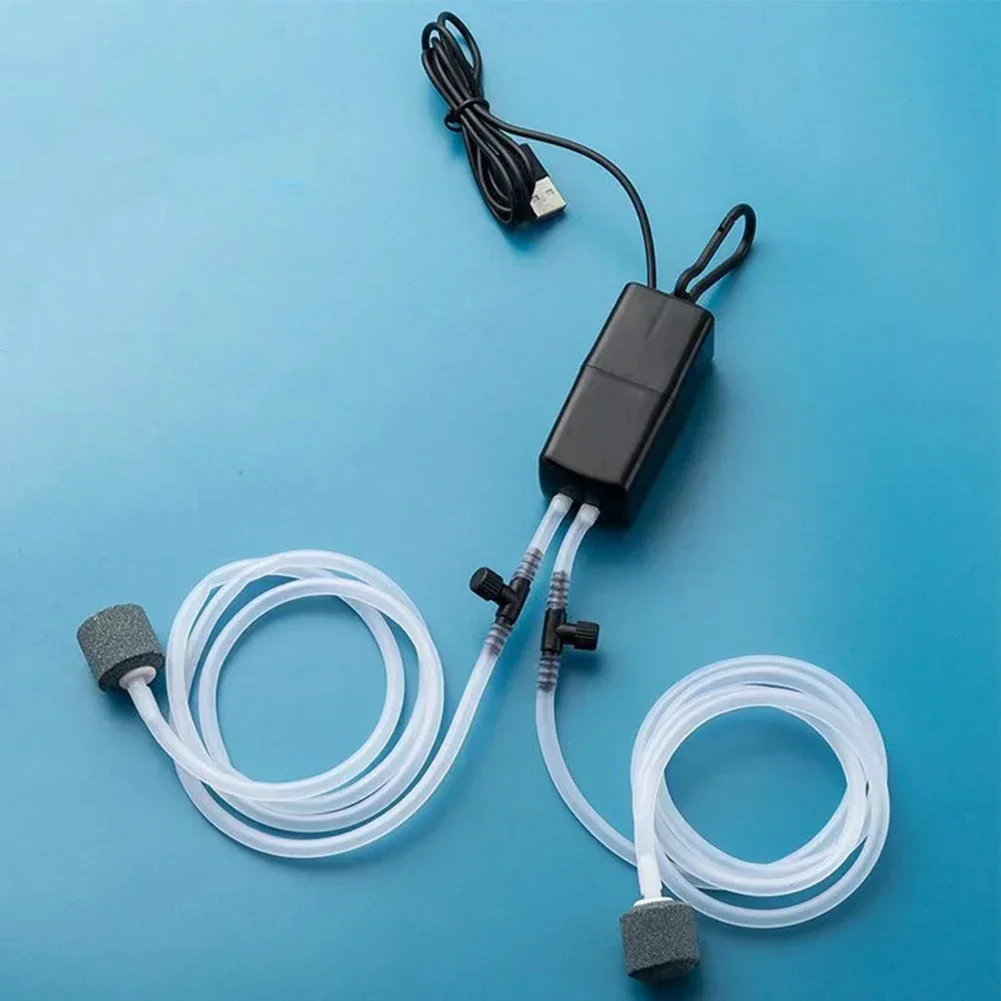 Mini Aquarium Air Pump Kit Oxygen Pump with Air Stone, Silent High Energy Efficient 1005007367603394