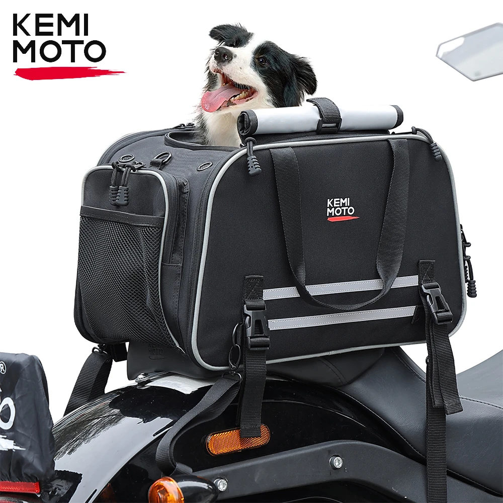 Motorcycle Pet Carrier Bag Cat Dog Airline Approved Portable Travel Carrier 1005007371027247