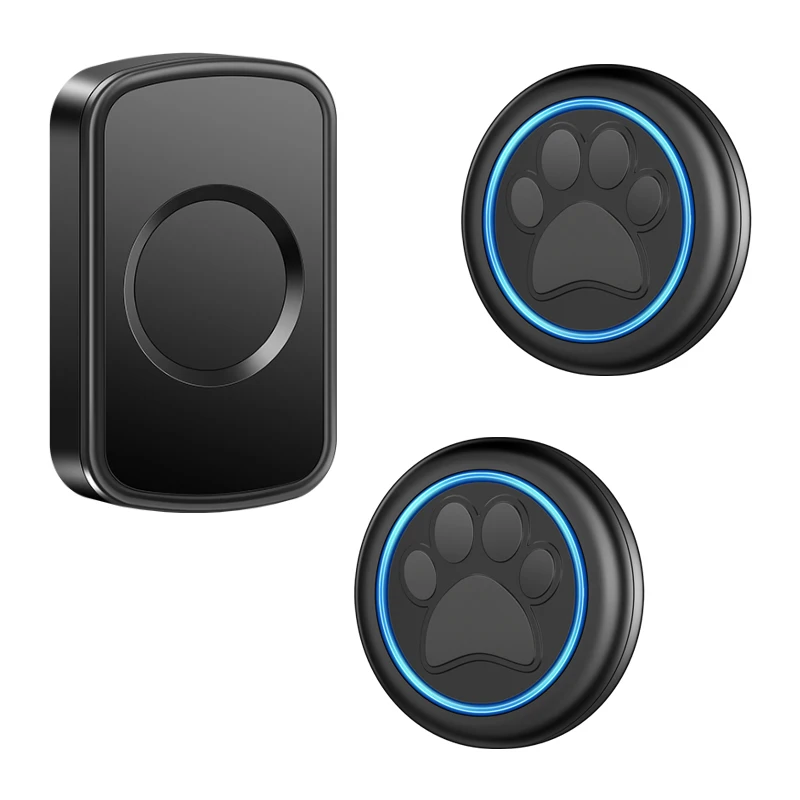 CACAZI Smart Pet Bell for Dog Cat To Go Outside Waterproof Touch Button Dog for House-Training 1005007382111747