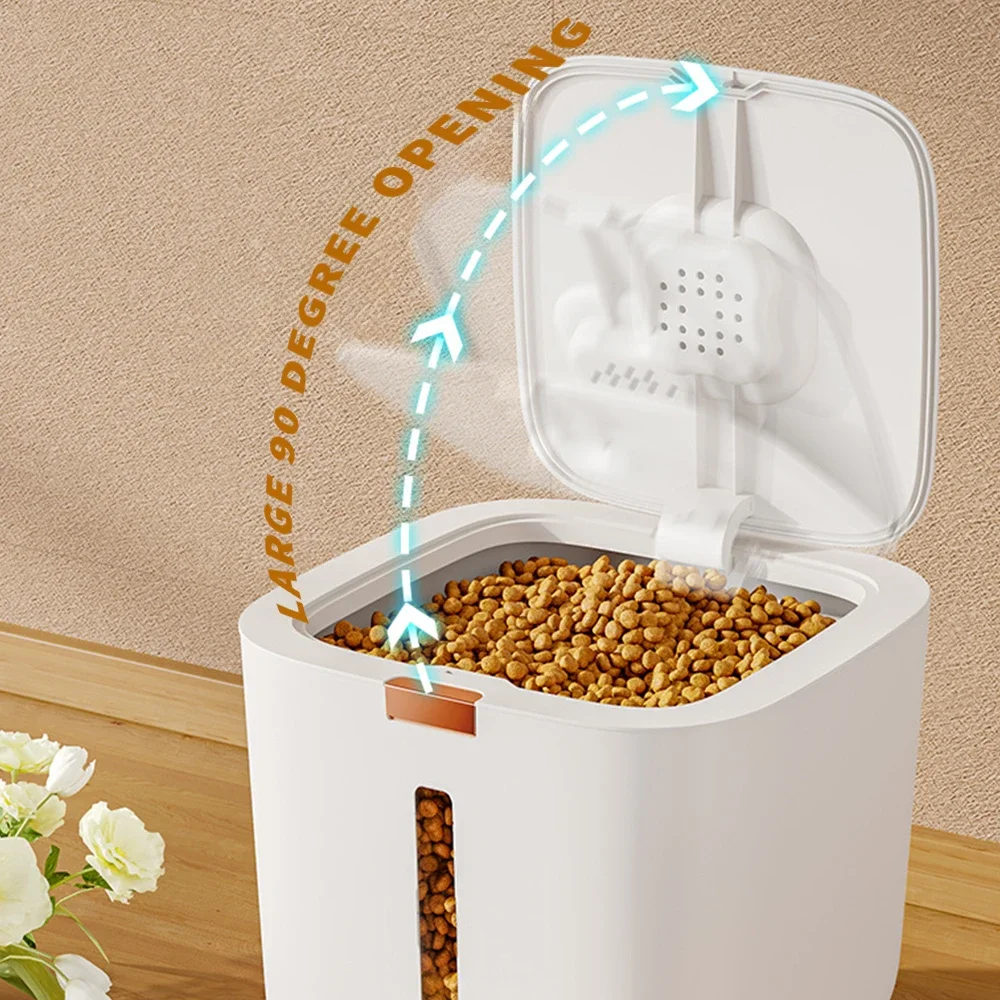 Pet Food Storage Barrel Large Storage Barrel Food Sealed Moisture-proof Cat Food Barrel Storage Cat 1005007383029694