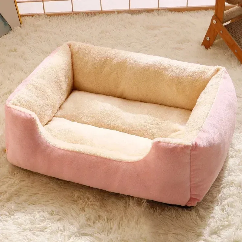 Bed for Cats Pet Products Cushions Kitten Winter Accessories Dog All Houses Supplies Things 1005007415072615