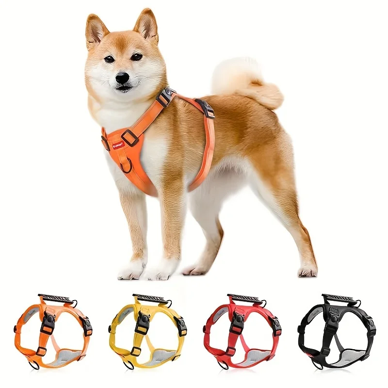 Adjustable Soft Padded Harness with Easy Control Handle Prevents Choking Pulling Comfortable 1005007425008966