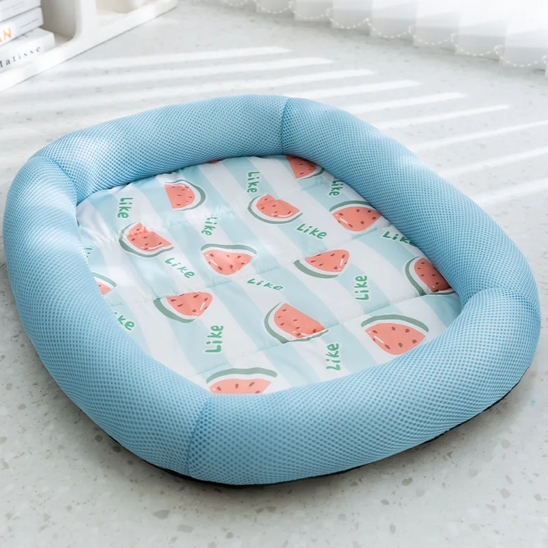 Summer Dog Mat Cooling Summer Pad Mat Pet Bed Ice Pad Dog Sleeping Nest For Dogs Bed Cat Cushion 1005007427207015