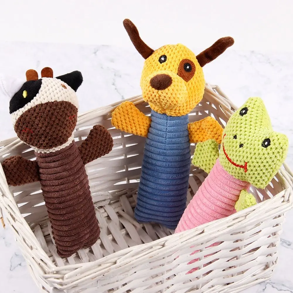 Cute Creative Dog Squeaky Toy Plush Squeeze Pet Accessories Soft Sound Puppy Chew Toy Cat 1005007429212343