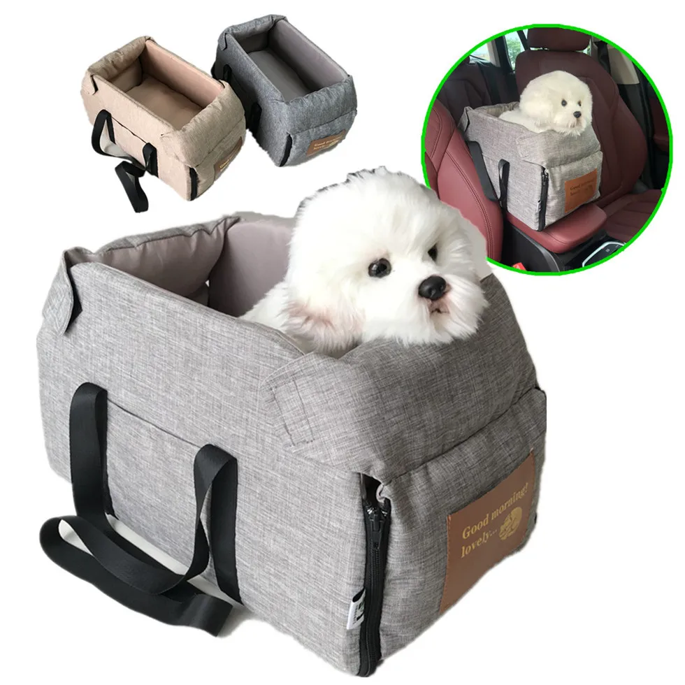 Pet Products Portable Console Booster Dog Car Seat & Carrier for Small Dogs & Cats 1005007429511006