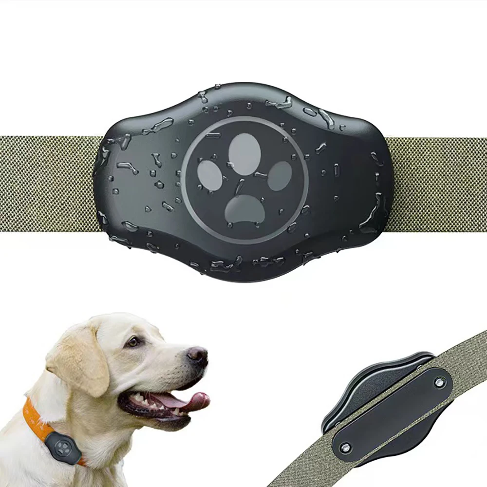 Waterproof Airtag Dog Collar Holder Protective Anti-Lost Air tag Case Compatible with Cat/Dog Pet 1005007430939555