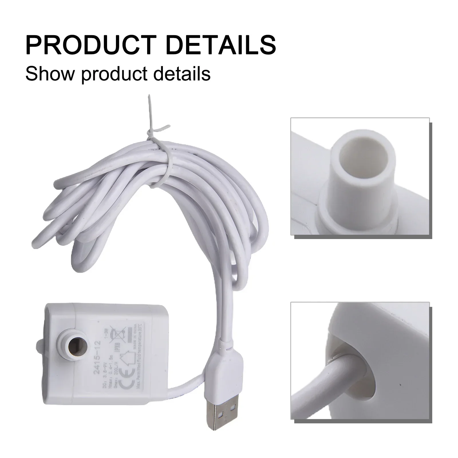 Water Pump Pet Cat Water Fountain Anti-dry Burning Motor Replacement For Cat Flowers Drinking Bowl 1005007431881296