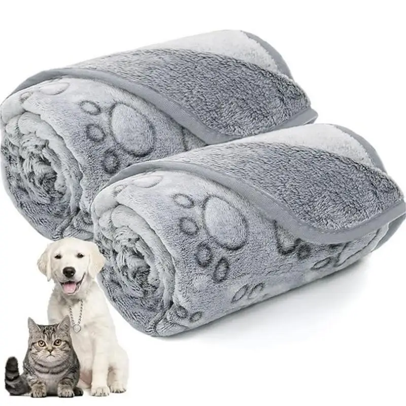 Pet Blanket Soft Fluffy Cute Cartoon Pattern Mat Pet Bed Dog Blanket Warm And Comfortable Blanket 1005007438109146