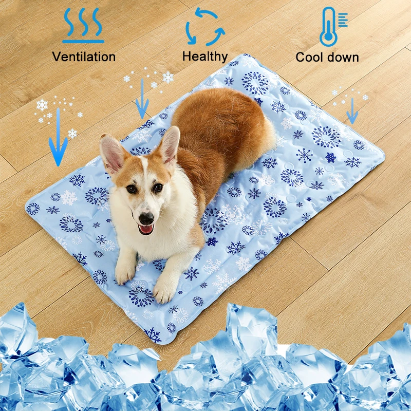 Dog Cooling Mat Summer Pet Self Cooling Pad Cat Bed Mat For Small Medium Large Dogs Indoor Dog 1005007438678798