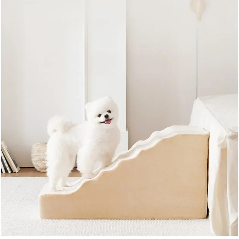 Dogs Stairs Bed Steps Protect Hip Bone Small Dog Anti-slip Ladder Dog Cat Disassembled Pet Products 1005007446019191