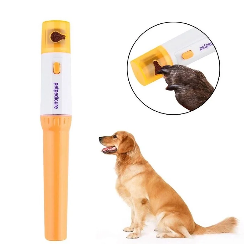 Pet Nail Clipper Polisher Electric Claw Sharpener Cat Dog Finger Paws Automatic Grinding Trimming 1005007448403953