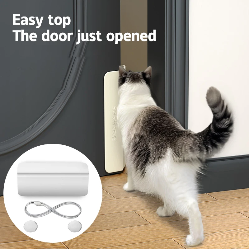 Pet Door Opener Automatic Lockable Entry Training Open Door Hole Tool Without Drilling Easy 1005007448512634