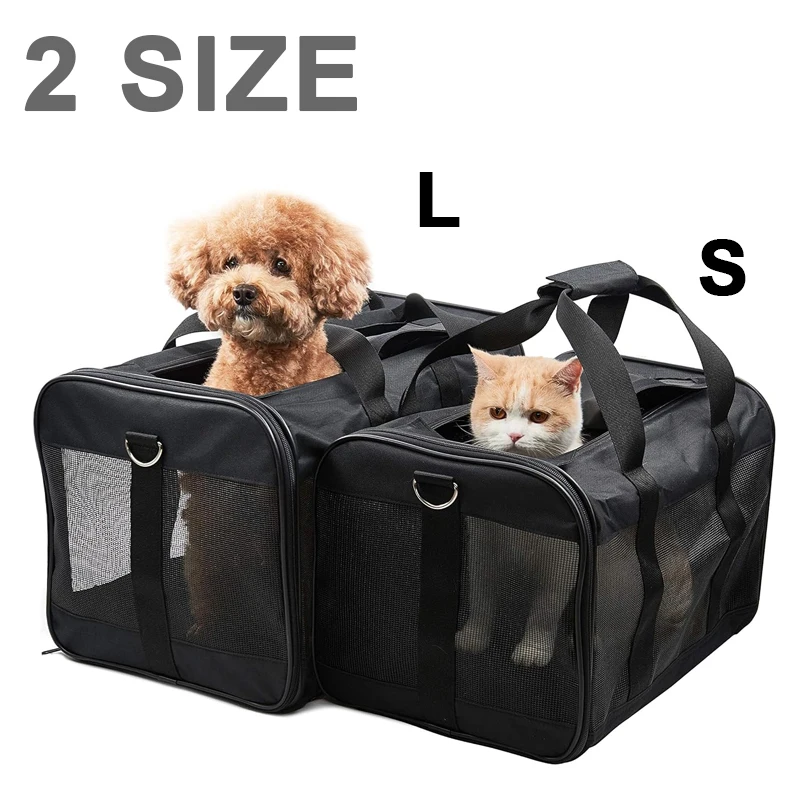 Travel Pet Bag Portable For Outdoor Carrying One Shoulder Breathable Cat Dog Bag Comfort Foldable 1005007460117393