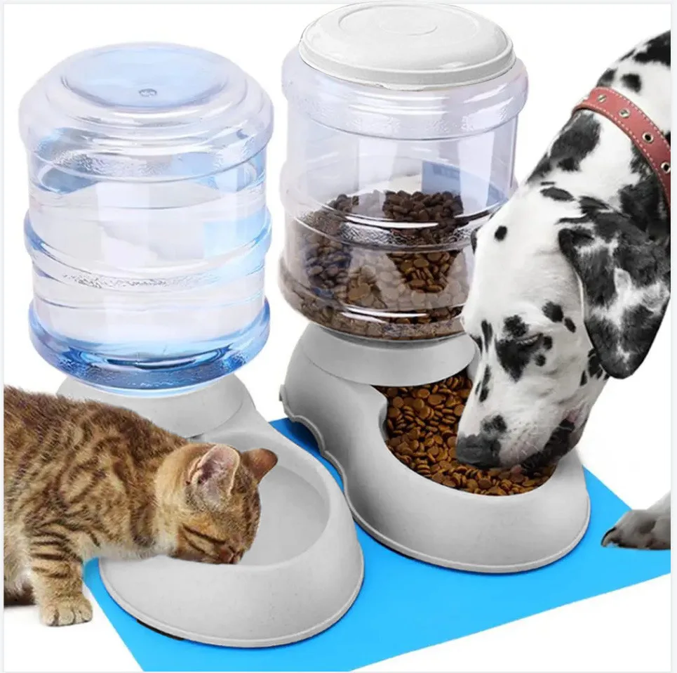 Cat and Dog Feeders Pet Water Dispensers Large Water Storage Capacity Dispensers Pet Automatic 1005007462766040