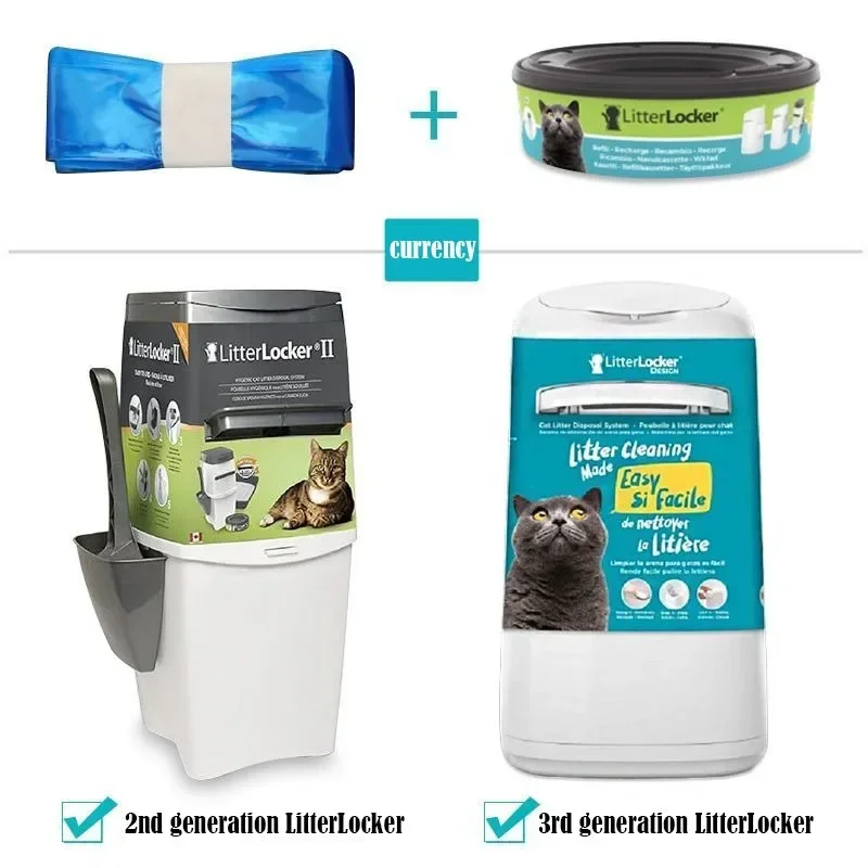 Litter Locker Cat Toilet Stinky Trash Bag Lock The Toilet Bowl Trash Bag Sterilization 99%Garbage 1005007468212620