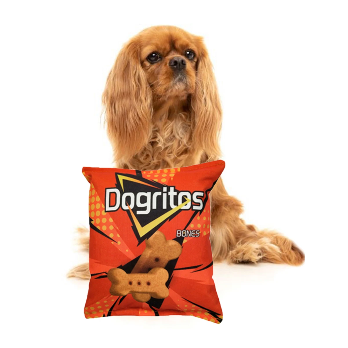 Funny Crisps Dog Toys Interaction Chew Molars Plush Dog Toys Bite Resistance Clean Teeth Oral 1005007472685276