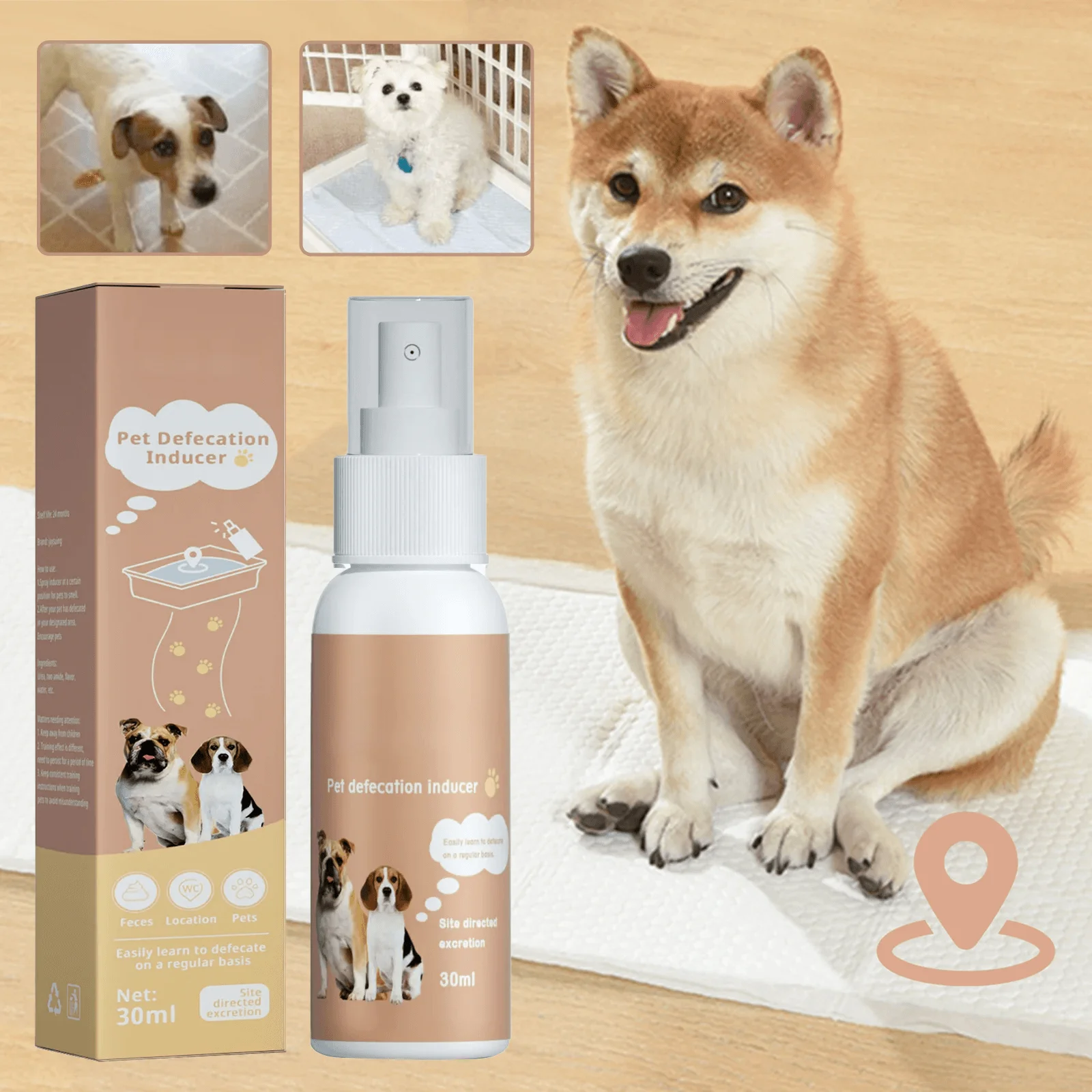 Pet Defecation Inducer Spray Positioning Defecation Indoor Outdoor Cat Potty Urinate Trainer Liquid 1005007472719937