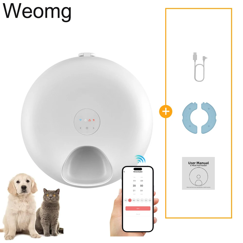 Rechargable Wet Food Cat And Dog Automatic Feeder Wet Food Samart Dispenser Pet Timed Feeding Wet 1005007475872424
