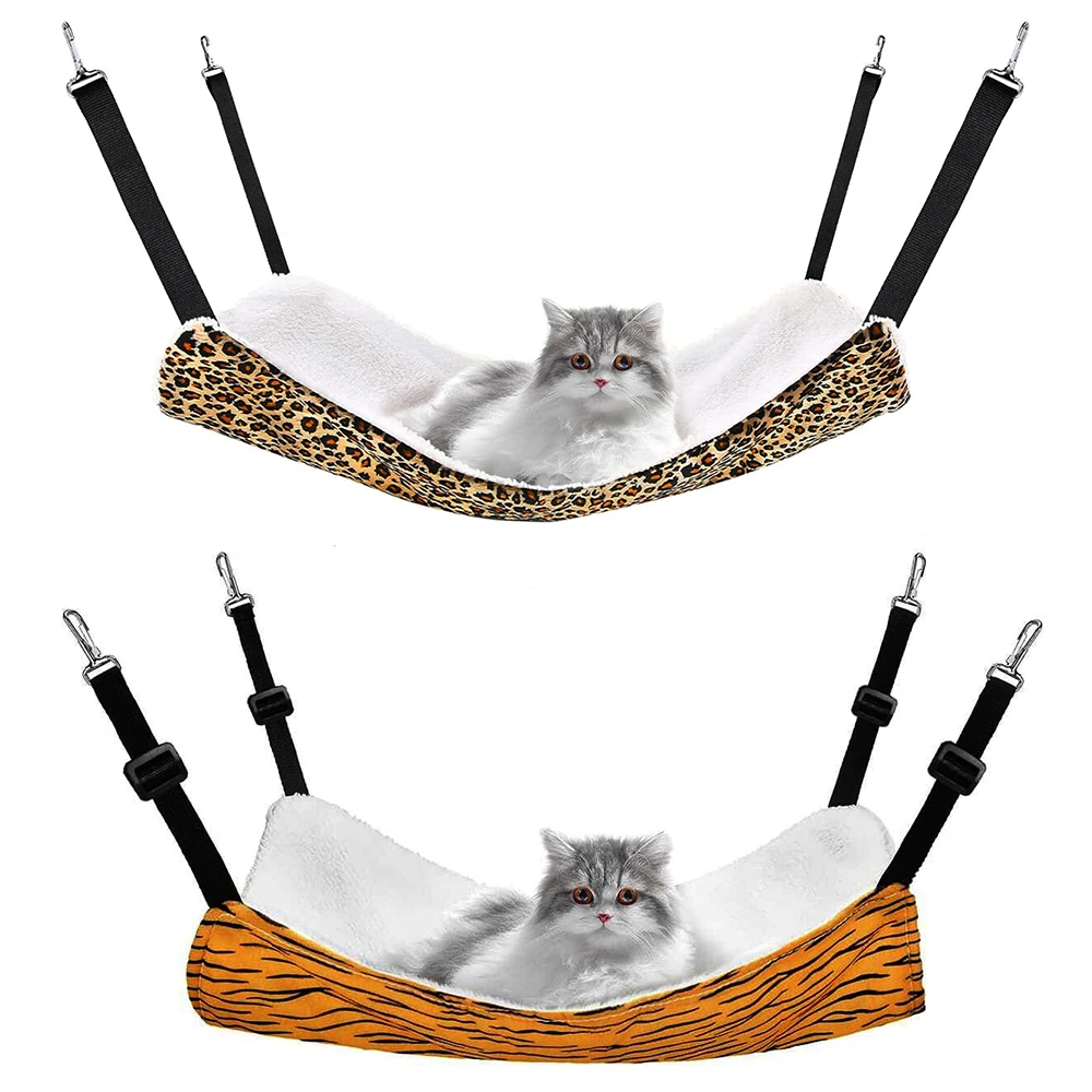Pet Winter Cage Hammock Cat Hammock Double-Sided Available Soft Flannel Fabric Suitable for Cats 1005007480717799