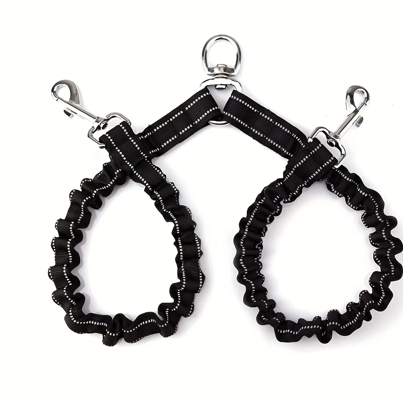 Pet Dog Double Leashes, No Tangle Dog Leash Coupler 1005007484647443