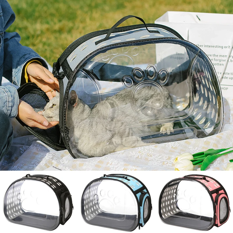 Portable Breathable Pet Carrier Backpack, Dog and Cat Travel Cage, Outdoor Handbag 1005007491631844