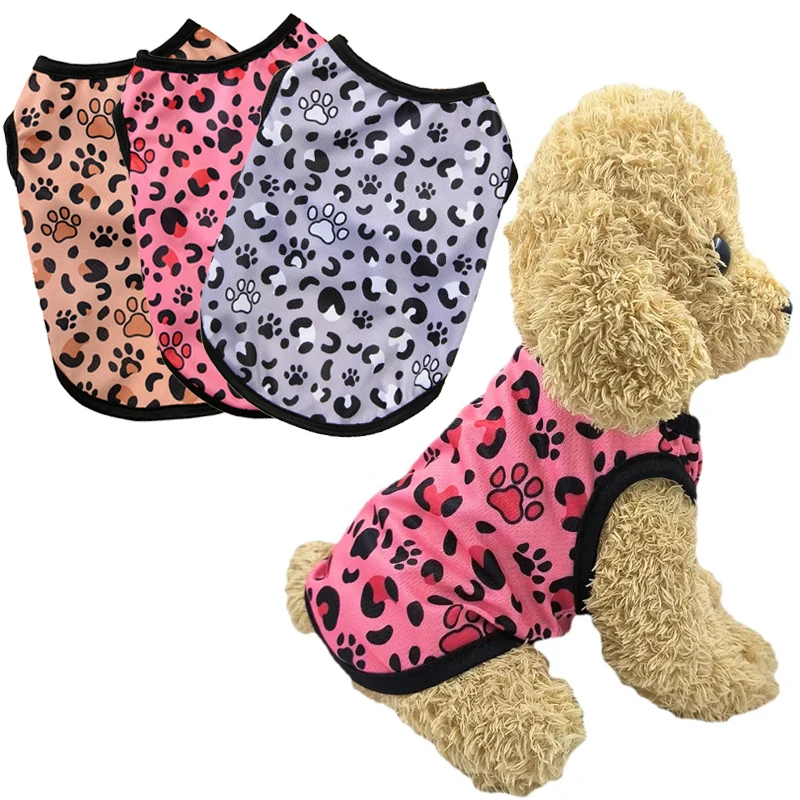 Pet Dog Clothes for Small Dogs Cat Summer Sleeveless Vest Yorkshire Costume Breathable Elastic 1005007507763092