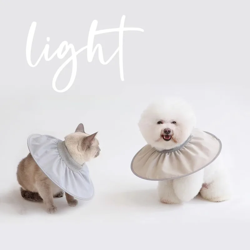 Pet Elizabethan Sterilization Care Collar Cat and Dog Grooming Collar Anti-Licking and Biting Small 1005007510640370