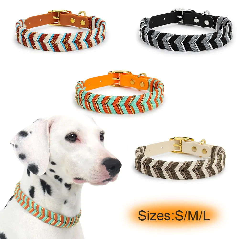 Dog Fashion Collar for Ladies Handmade Design Pet Colorful Neck Ring Small Medium and Large Dogs 1005007510799058